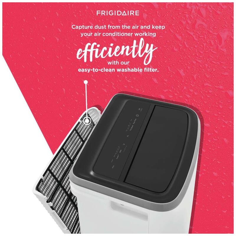 Frigidaire FHPW122AC1 12,000 BTU 115V Portable Air Conditioner with