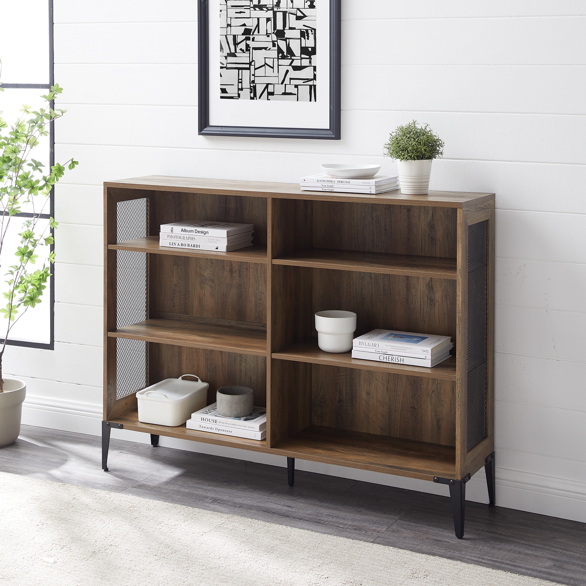 52 inch tall shop bookcase