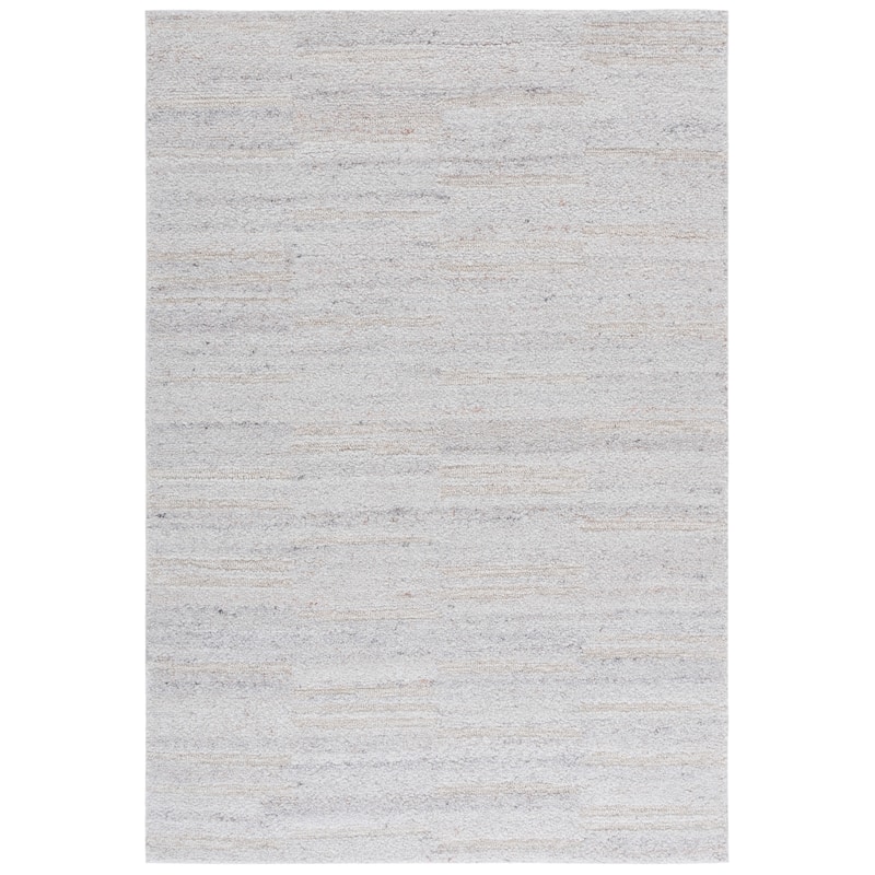 SAFAVIEH Handmade Pine Mizuho Rug - 6' x 9' - Silver/Grey