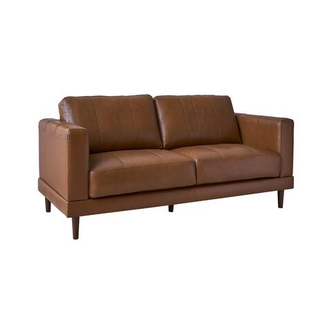 Picket House Furnishings Hanson Loveseat in Tan