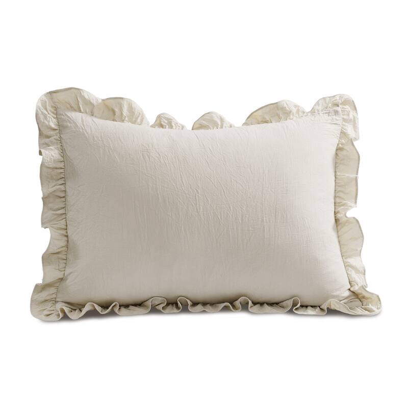 The Gray Barn Molly Mae Ruffle Skirt Bedspread Set