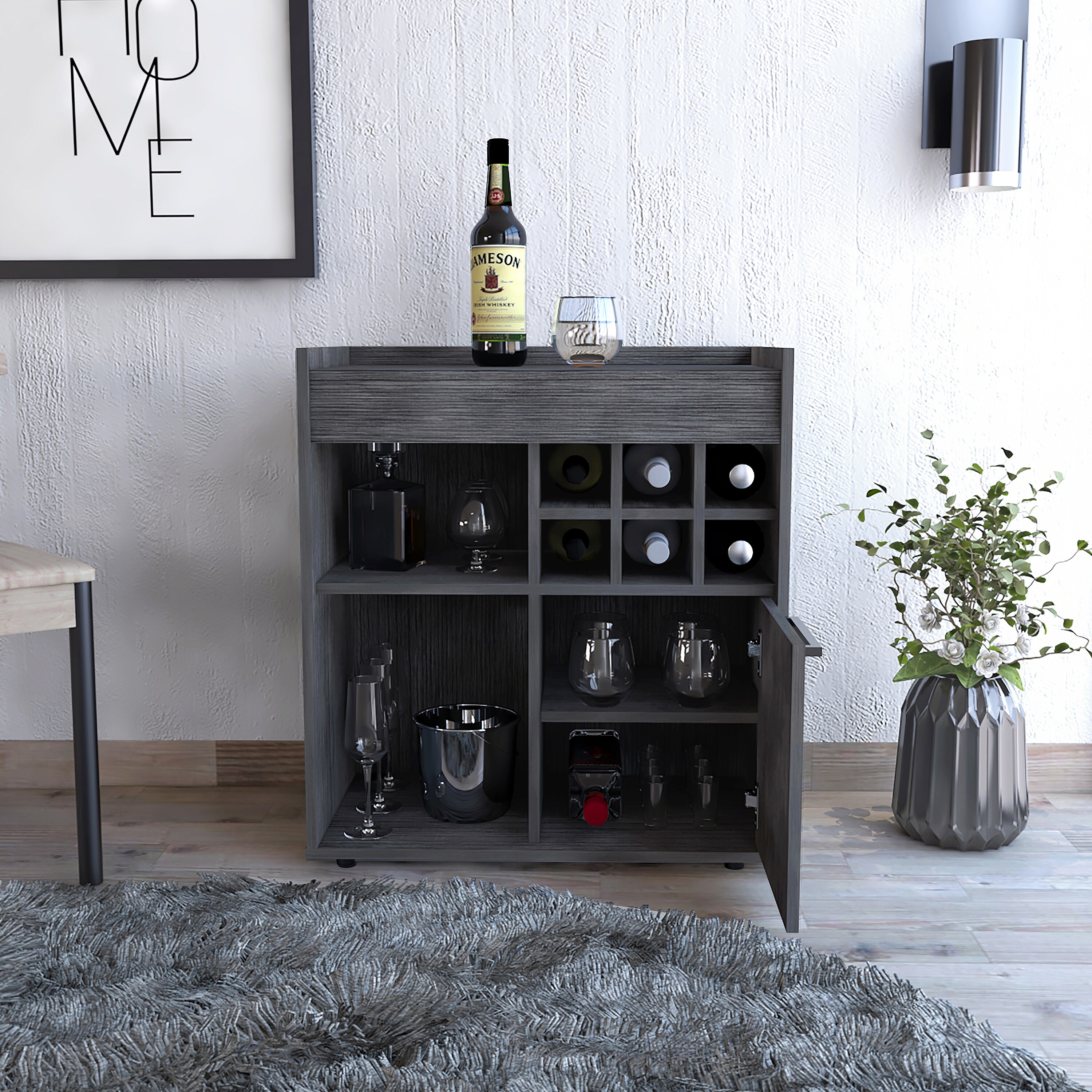 Danforth bar new arrivals cabinet