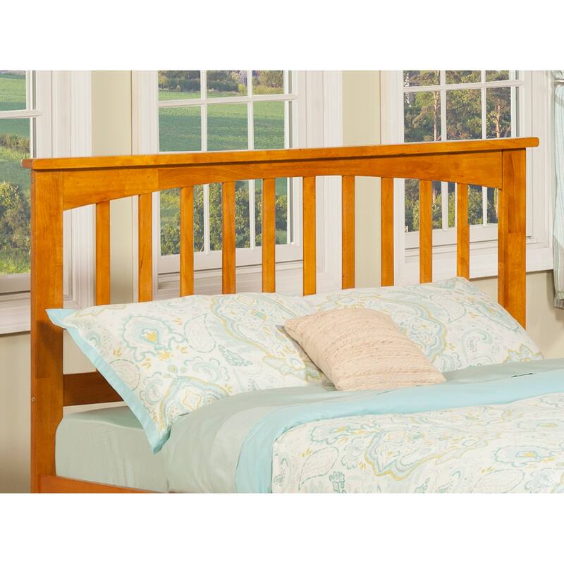 Mission Headboard with USB Charging Station