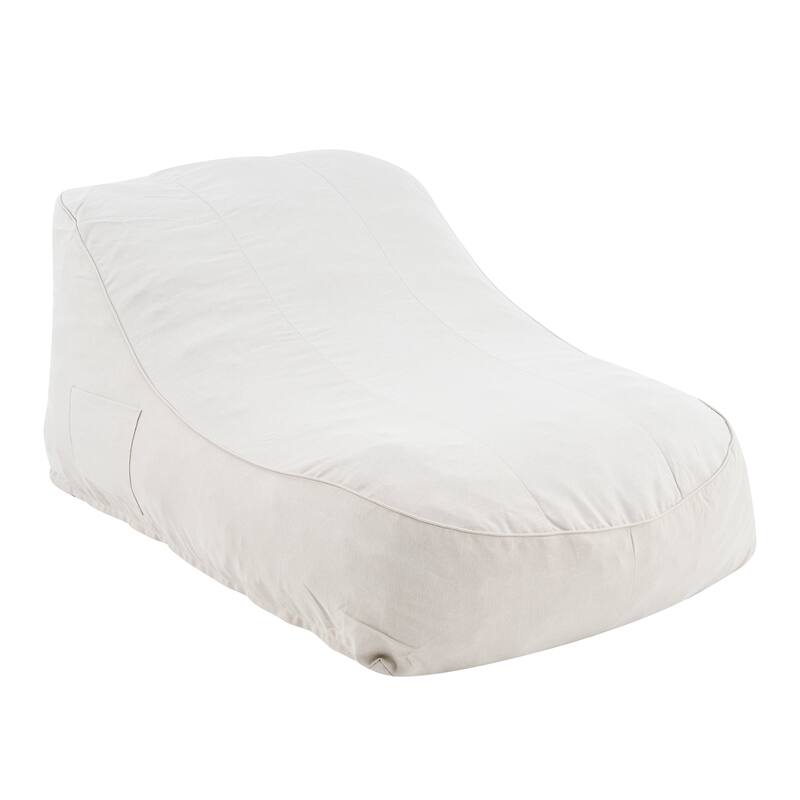 Christopher Knight Home - Hilary Modern Outdoor Upholstered Bean Bag with Storage