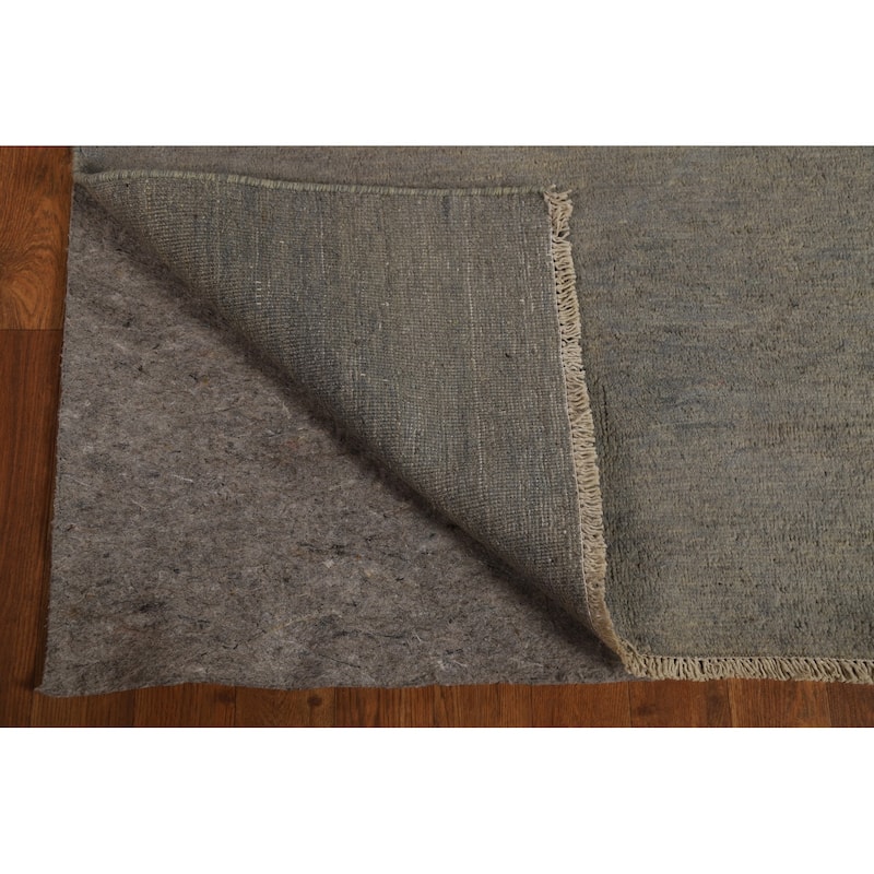 Hand Knotted Oriental 100% Wool Carpet Modern Modern Multi-Colored Gabbeh Area Rug - 4' 11'' X 3' 4''