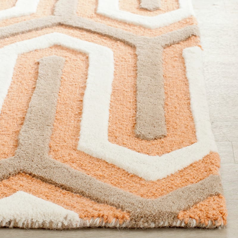 SAFAVIEH, Handmade Cambridge Faiza Modern Moroccan Wool Rug