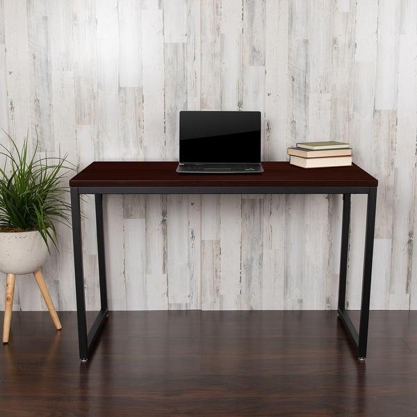Commercial Grade Industrial Style Office Desk - 47" Length. Opens flyout.