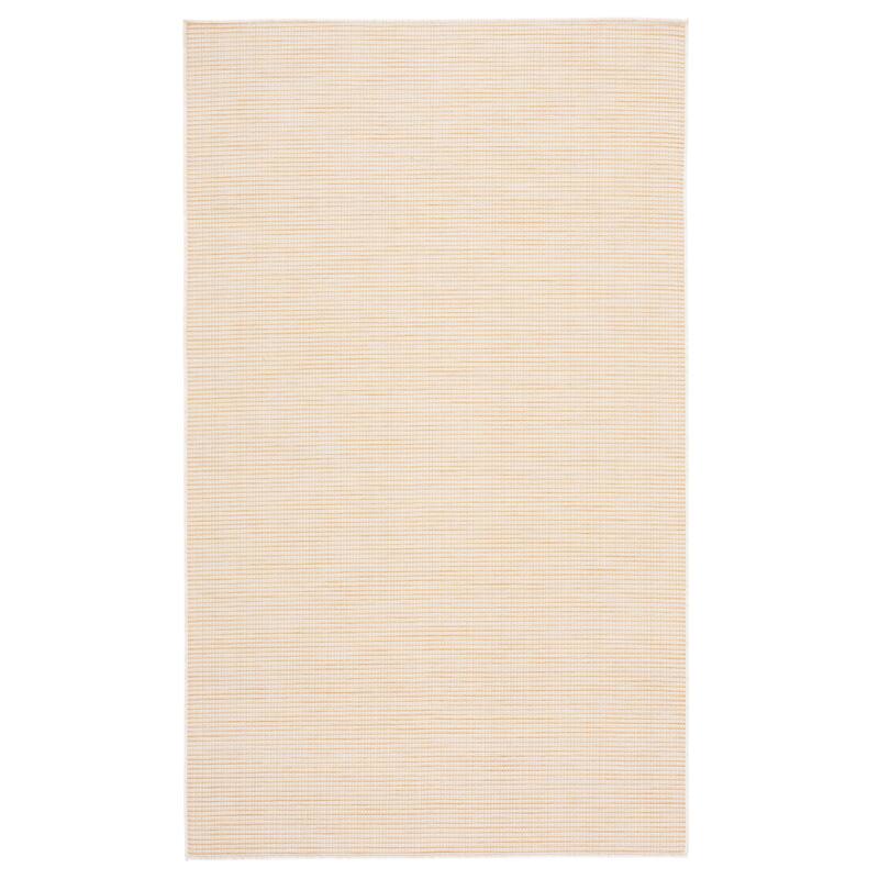 Martha Stewart by SAFAVIEH Silvestra Indoor/ Outdoor Rug - 6'5" Square - Yellow