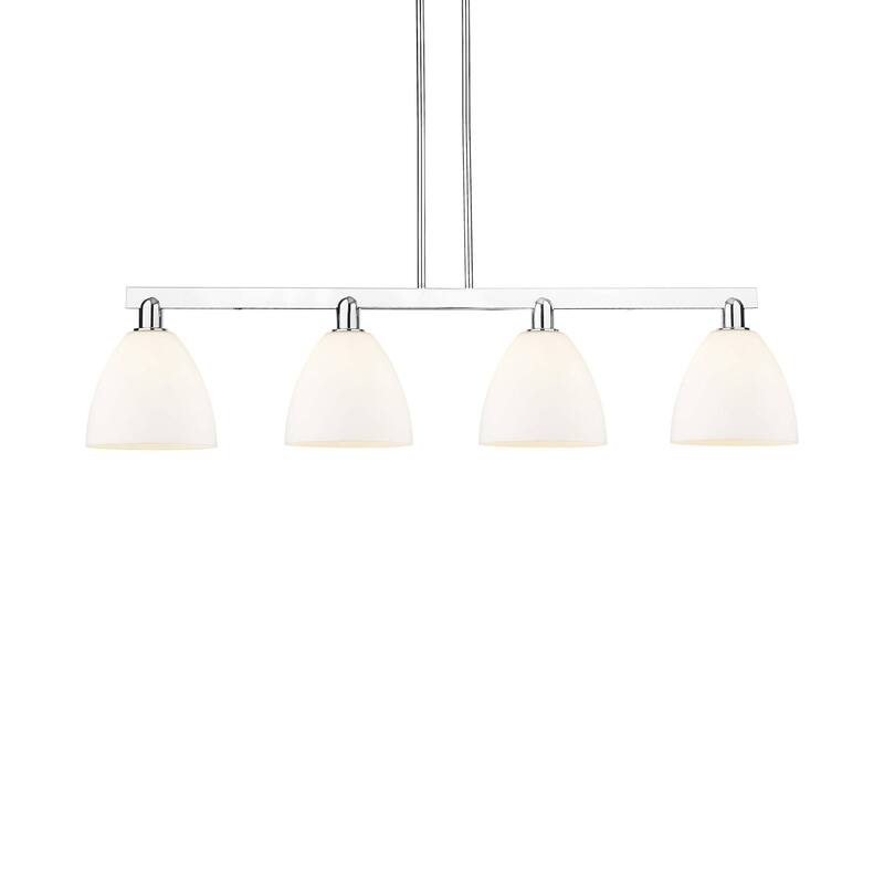 Innovations Lighting 716-4I-13-52 Bristol Linear Bristol 4 Light 52" - Polished Chrome / Matte White