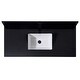 preview thumbnail 14 of 24, Altair Feltre Bathroom Vanity Countertop in Imperial Black Finish