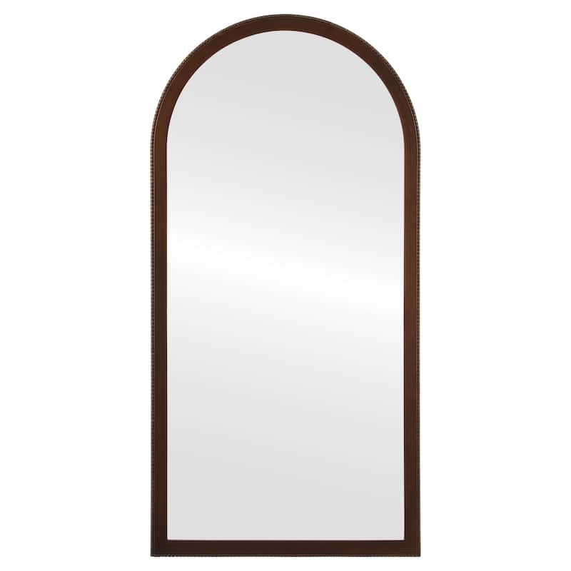 Van Buren Framed Full Length Mirror - Crescent Cathedral - 23.4x47.4 - Bronze/Gold