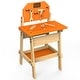 preview thumbnail 1 of 3, Black and Decker Kids Workbench and six piece Wooden Tool Set