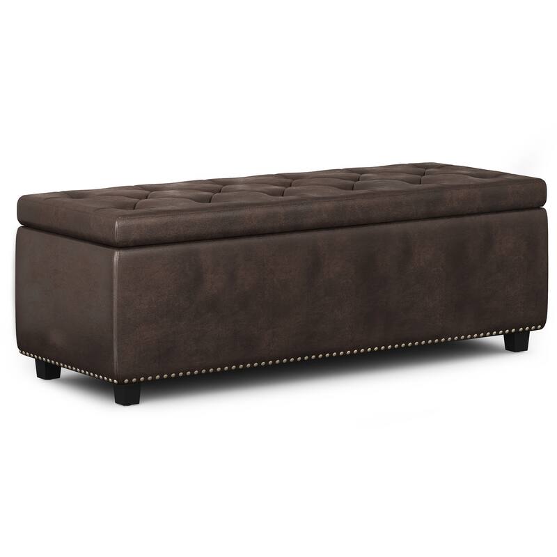Modern Storage Ottoman for Living Room
