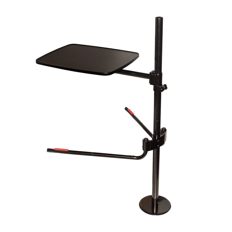 Able Life Universal Overbed Table, Adjustable Laptop Stand for Beds - Black