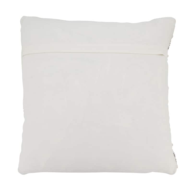 Artisan Woven Stripe Diamond Throw Pillow