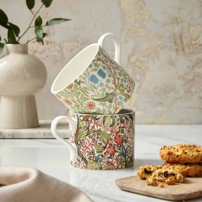 Spode Morris and Co Set of 2 Mugs