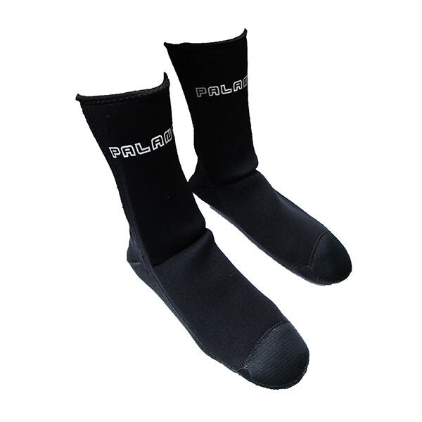Shop Spearfishing Scuba Dive Palantic Black 3mm Neoprene Socks