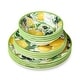 preview thumbnail 3 of 5, Certified International Limone Melamine 12 pc Dinnerware Set - 11.00"L x 11.00"W x 0.50"H