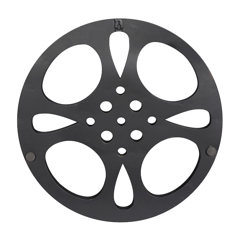 Black Metal Reel Film Home Wall Decor