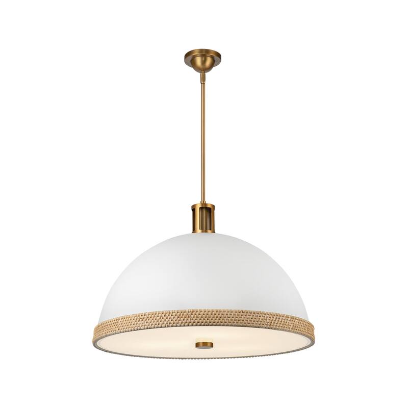 Alora Lighting PD331024 Doral 3 Light 25" Wide Pendant