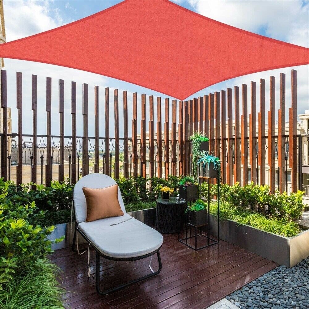 Sun Shade Sail Garden Patio Sunscreen Awning Canopy Screen Waterproof Big Sales 