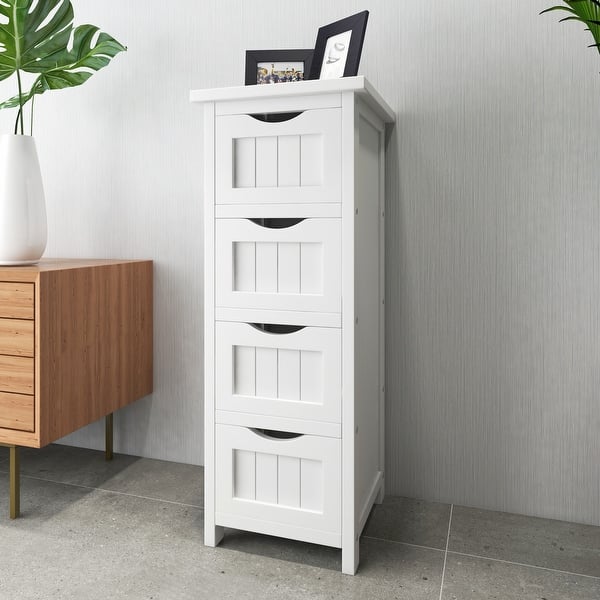 Space Saver Bathroom Storage Cabinet in White - Bed Bath & Beyond - 35642845