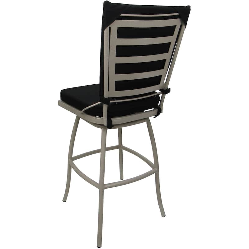 Outdoor Bar Stool Counter 26" 30" Extra Tall 34" - Jamey without Arms