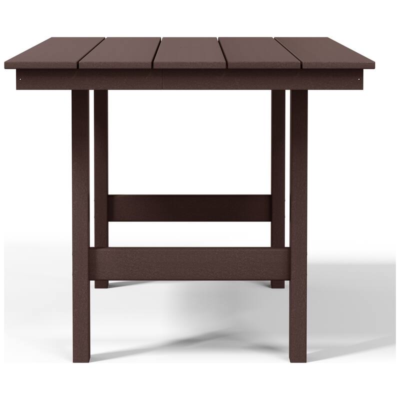 Shoreside 66 Inch X 34 Inch Rectangular Patio Dining Table