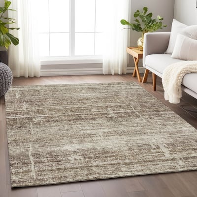 Premium Washable Super Soft Modern Solid Mayfield Rug