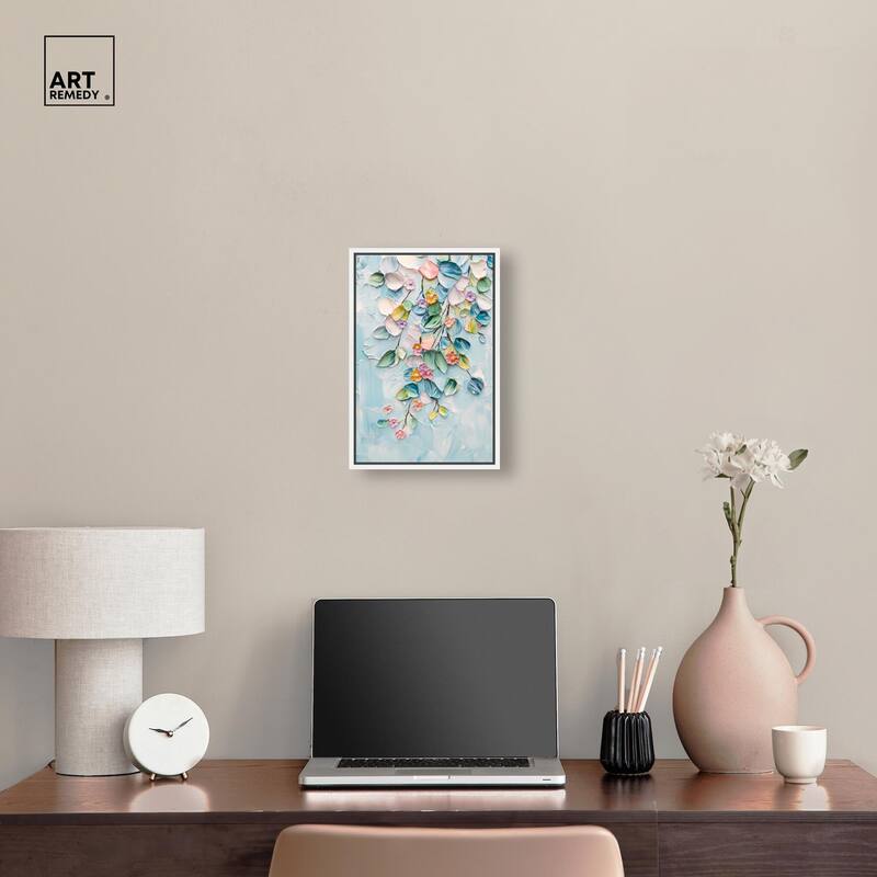 Textured Tendrils II Canvas by Art Remedy