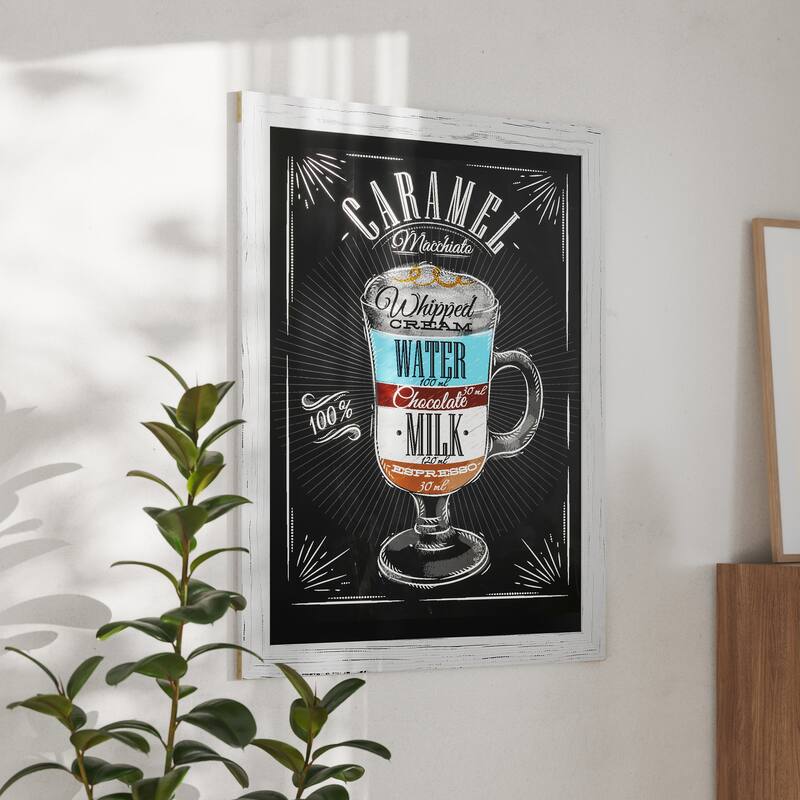 Wall Mounted Magnetic Chalkboard