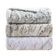preview thumbnail 3 of 13, Madison Park Aina Oversized Faux Fur Marble Printed Knitted Throw