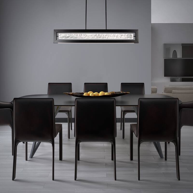 Equilibrium 48in LED Linear Pendant with Adjustable Centerpiece 3000K