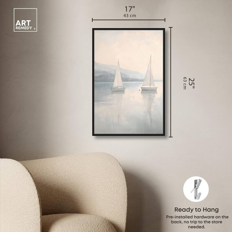 Dreaming of Sails II Canvas by Art Remedy