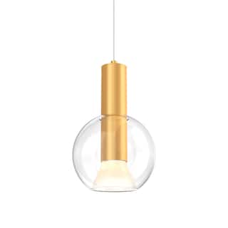 Iris 9 Inch Blown Glass LED Pendant