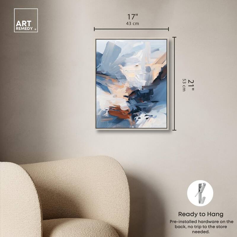 A Symphony in White I Canvas by Art Remedy