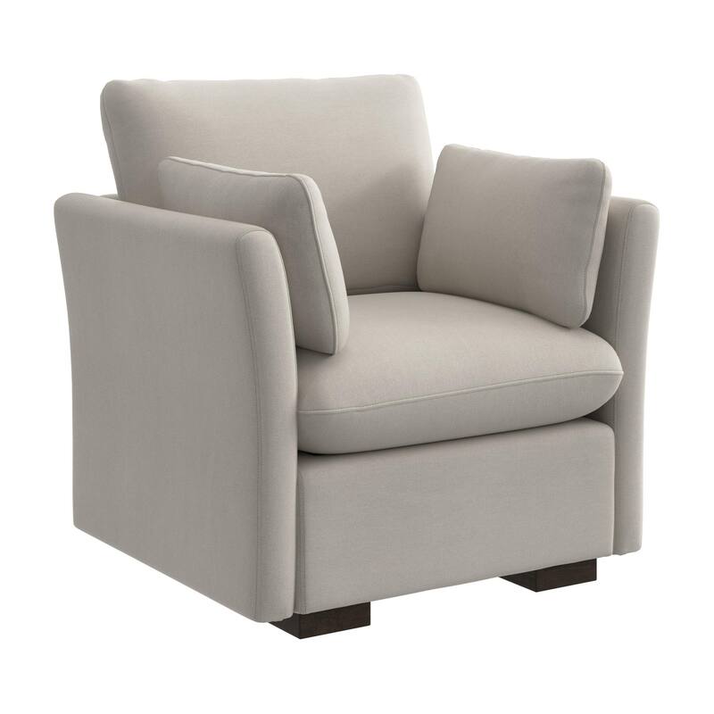 Bush Home Sienna Modular Accent Chair - Mist Taupe
