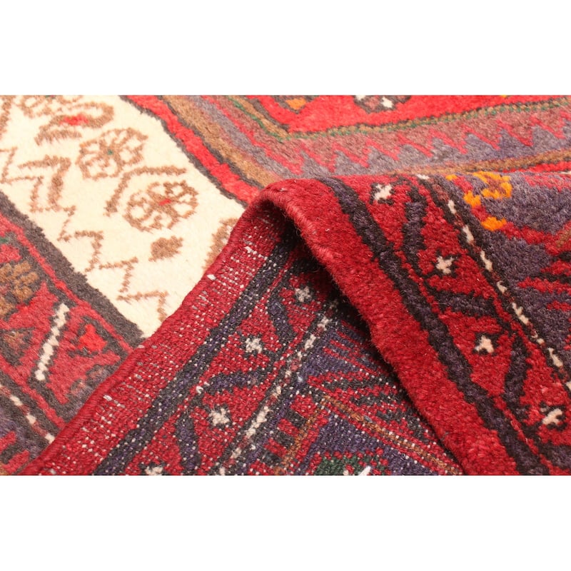 ECARPETGALLERY Hand-knotted Andelz Cream Wool Rug - 4'4 x 7'3