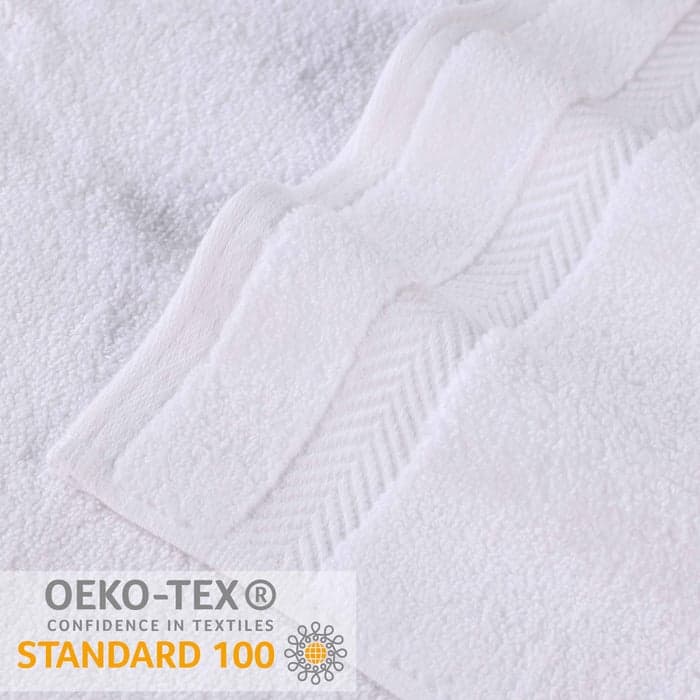 Superior Absorbent Zero Twist Cotton Bath Towel (Set of 2)