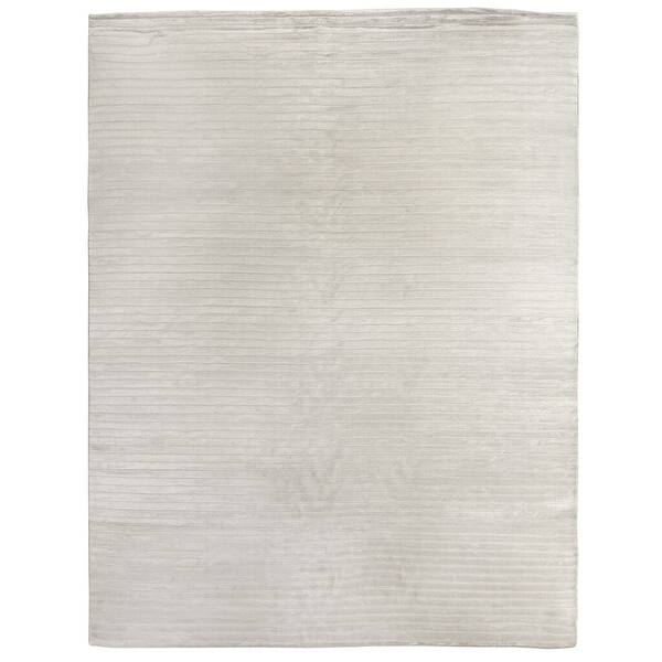 Exquisite Rugs High Low White Viscose Rug (14' x 18'). - 14' x 18 ...