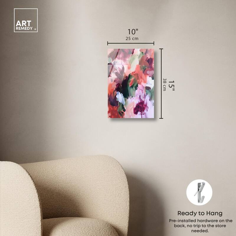Adelas Garden II Acrylic by Art Remedy, Ready to Hang