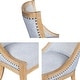 preview thumbnail 45 of 60, Martha Stewart Bedford Elmcrest Upholstered Dining Chair with Nailhead Trim
