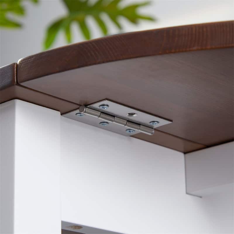Solid Wood Kitchen Table,Drop Leaf Tables,Folding Dining Table