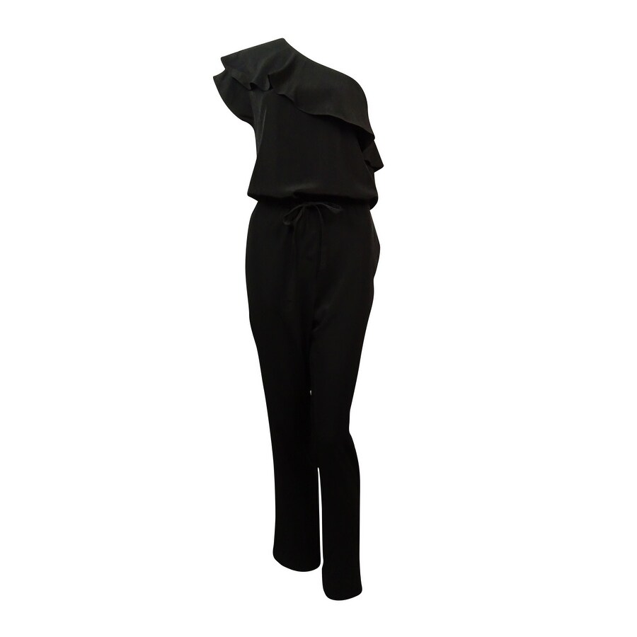 venus black and white jumpsuit