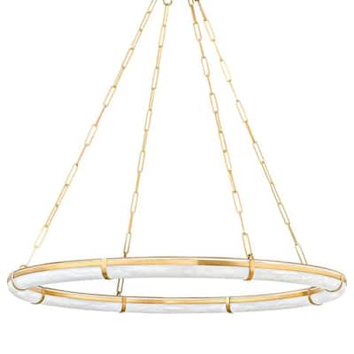 Hudson Valley Lighting 5142 Sennett 42" Wide Ring Chandelier