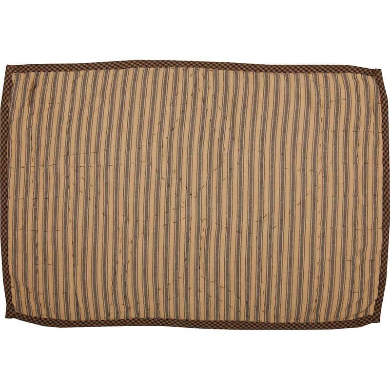 Farmhouse Star Placemat Quilted Set of 6 12x18 - Placemat 12x18