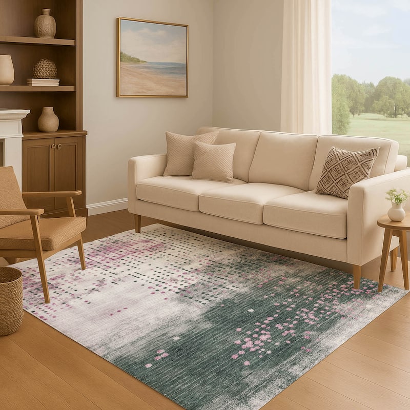 Premium Washable Super Soft Modern Contemporary Mayfield Rug