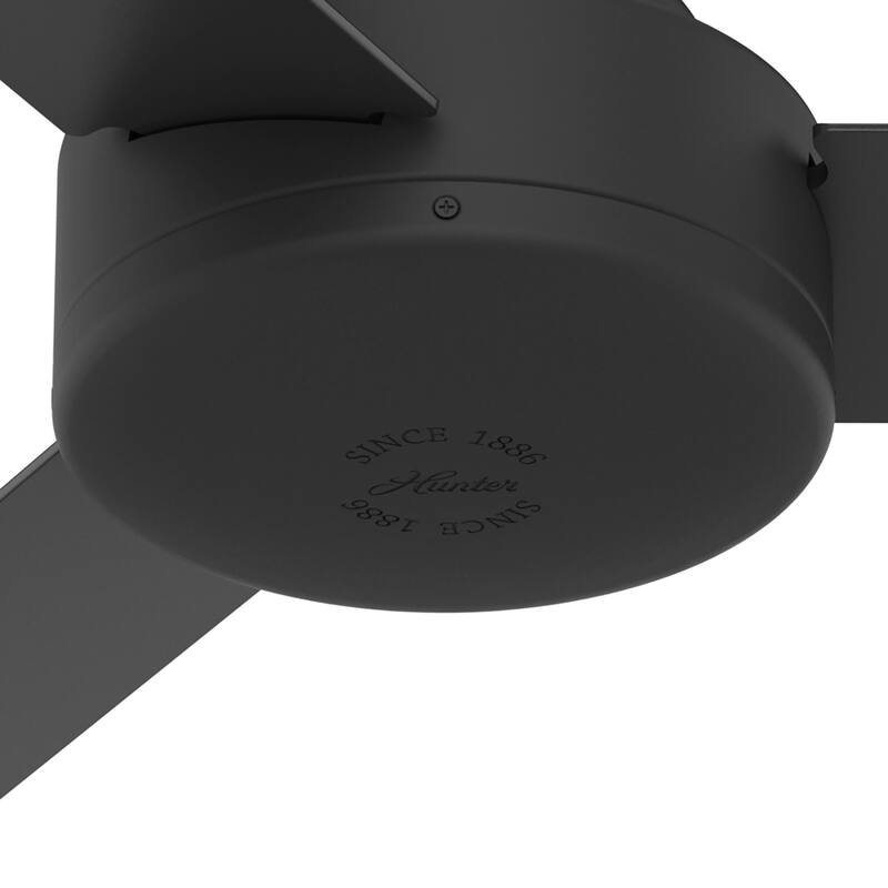 Hunter 52" and 44" Presto Ceiling Fan w/ Wall Control - Contemporary, Industrial, Scandinavian