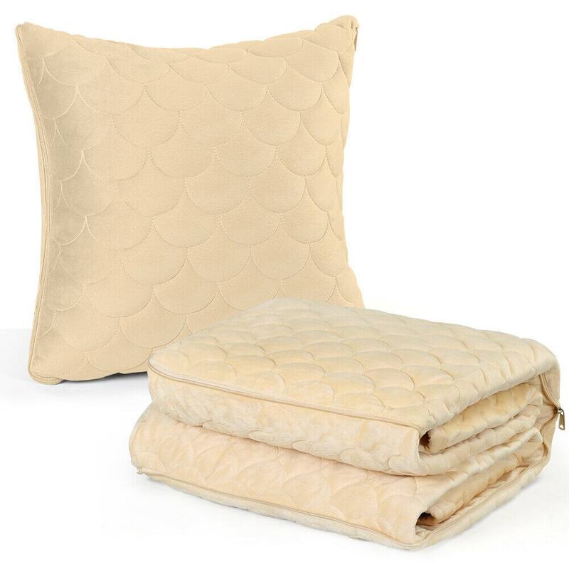 2 IN 1 Pillow Blanket for Home&Travel