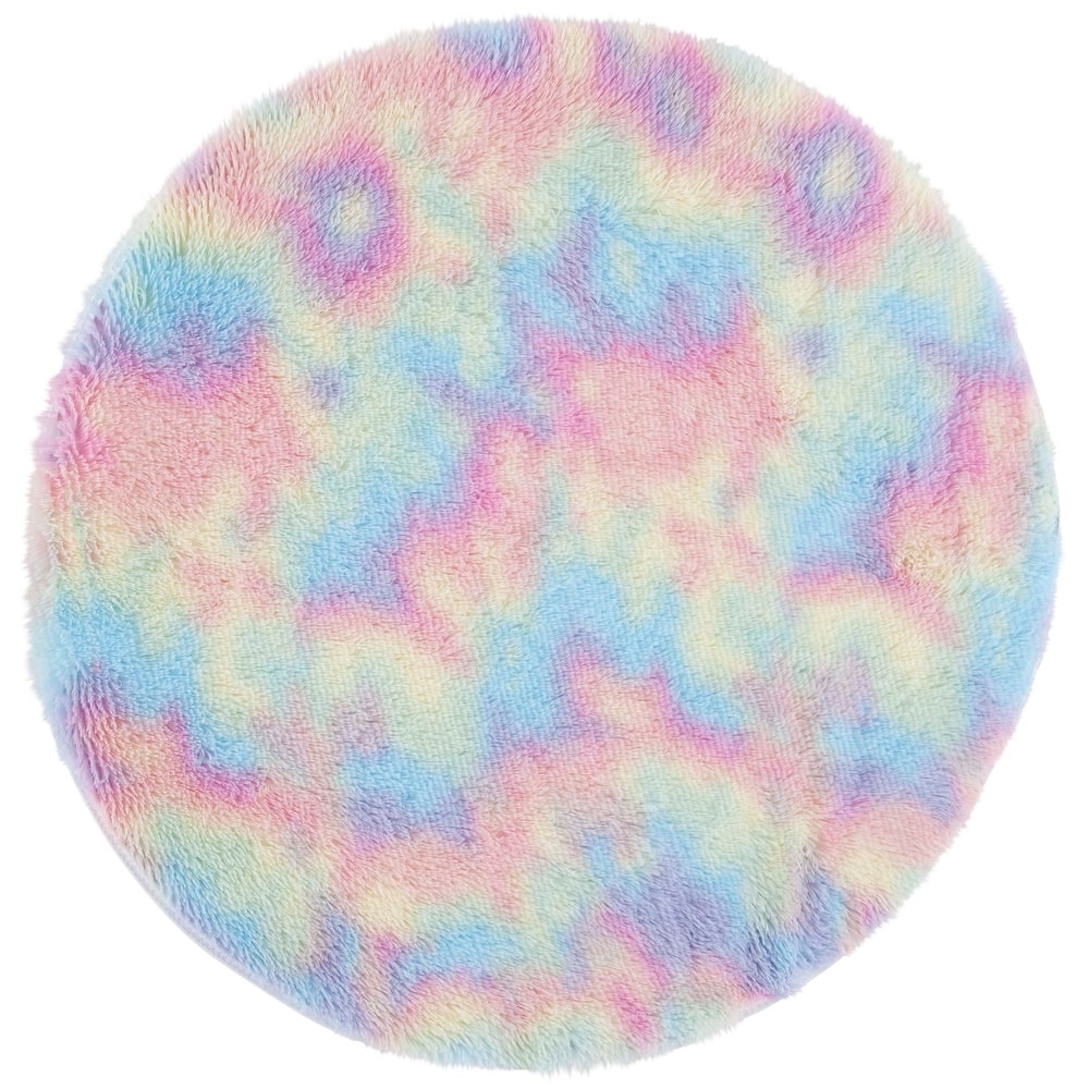 SAFAVIEH Rainbow Shag Didy Shag Rug